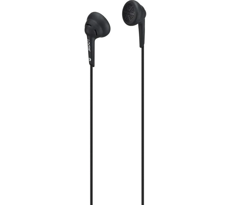 Image of Logik Gelly LGELBLK21 Headphones