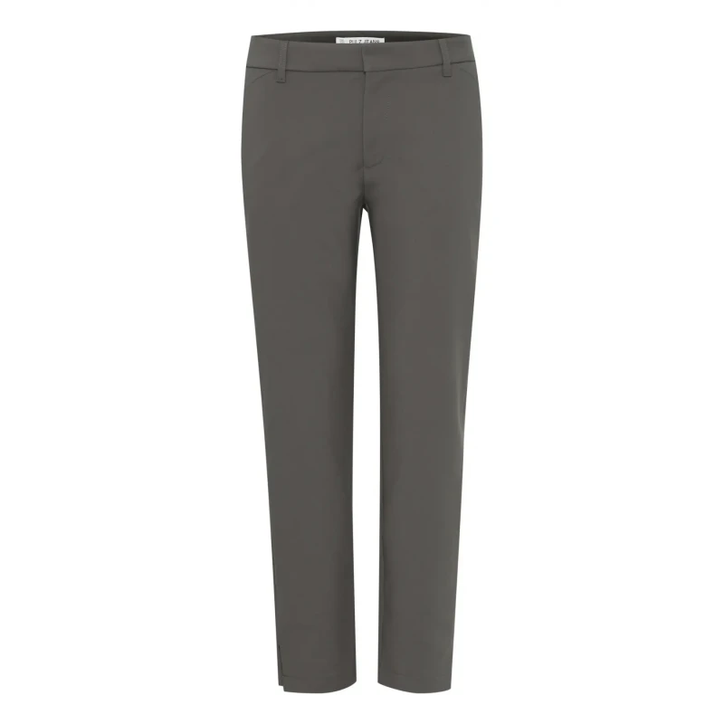 Image of Pulz Jeans Womens skinny Trousers Pulz Jeans Bindy Gris Female 42