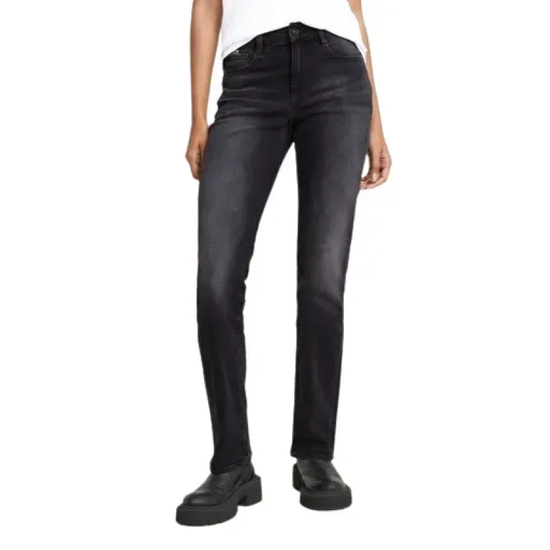 Image of G-Star Womens straight jeans G-Star Strace Noir Female 27x34