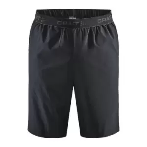 Image of Craft Mens Core Essence Relaxed Fit Shorts (M) (Black)