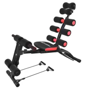 Image of 8-In-1 Abdominal Training Machine Core Strength Exercise Trainer Home Fitness Equipment