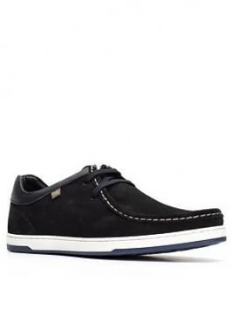 Image of Base London Dougie Lace Up Shoe - Navy