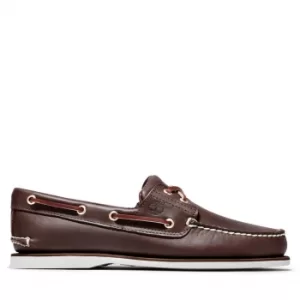 Image of Timberland Classic Boat Shoe For Men In Brown, Size 6