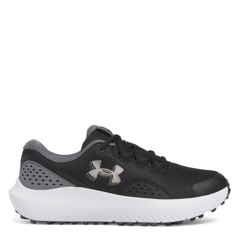 Image of Under Armour Mens Surge Spikeless Golf Shoes Black male 7 (41)