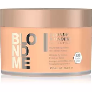 Image of Schwarzkopf Professional Blondme Blonde Wonders Nourishing Mask for Smooth and Glossy Hair 450ml