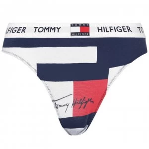 Image of Tommy Bodywear 85 Cotton Bikini Bottoms - NAVY STRIPE01S