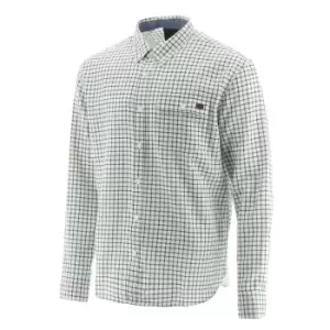 Image of Caterpillar Mens Tattersall Long Sleeve Button Down Shirt S - Chest 34-37' (87 - 94cm)