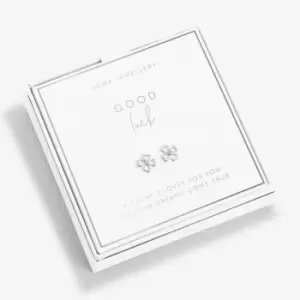 Image of Beautifully Boxed A Little 'Good Luck' Earrings 5547