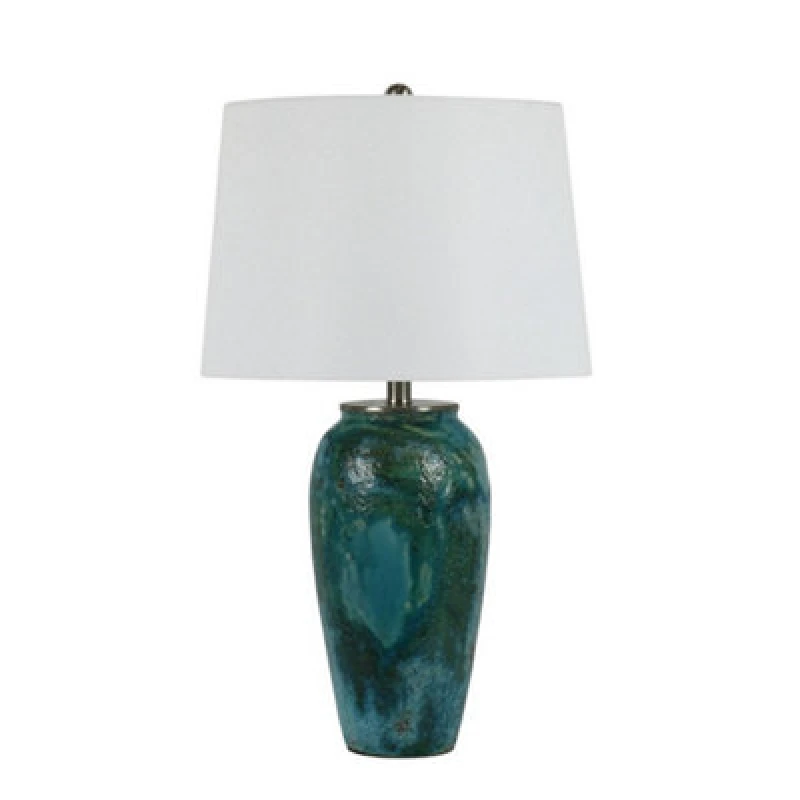 Image of Table Lamp - Ceramic - L25 x W30 x H38cm MinsterStylishLivingLtd7434