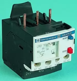 Image of Schneider Electric Overload Relay -, 0.1 0.16 A F.L.C, 160 mA Contact Rating, 3P
