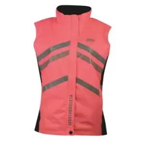 Image of Weatherbeeta Reflective Lightweight Waterproof Vest - Pink