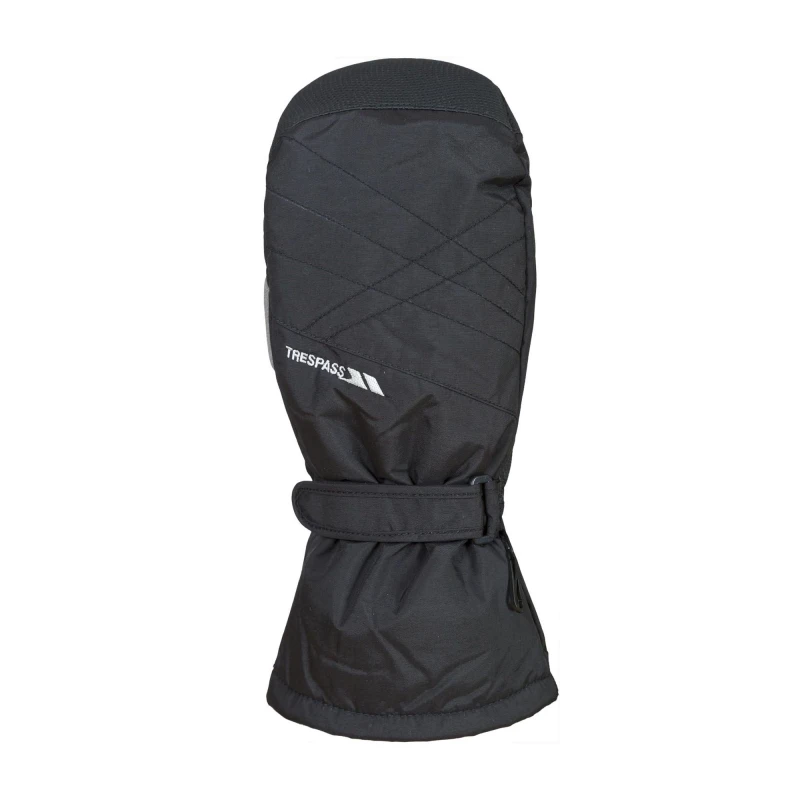 Image of Trespass Trespass Men Ikeda II Ski Mitt Gloves in Black Size: Medium Black M Male 5059000272127