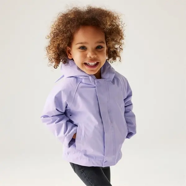 Image of Regatta Winter Animal Waterproof Jacket - Pansy Unicorn C36-C48m