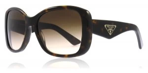Image of Prada Triangle Sunglasses Tortoise 2AU6S1 57mm