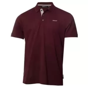 Image of DKNY Golf Golf Bronx Pique Polo - Red