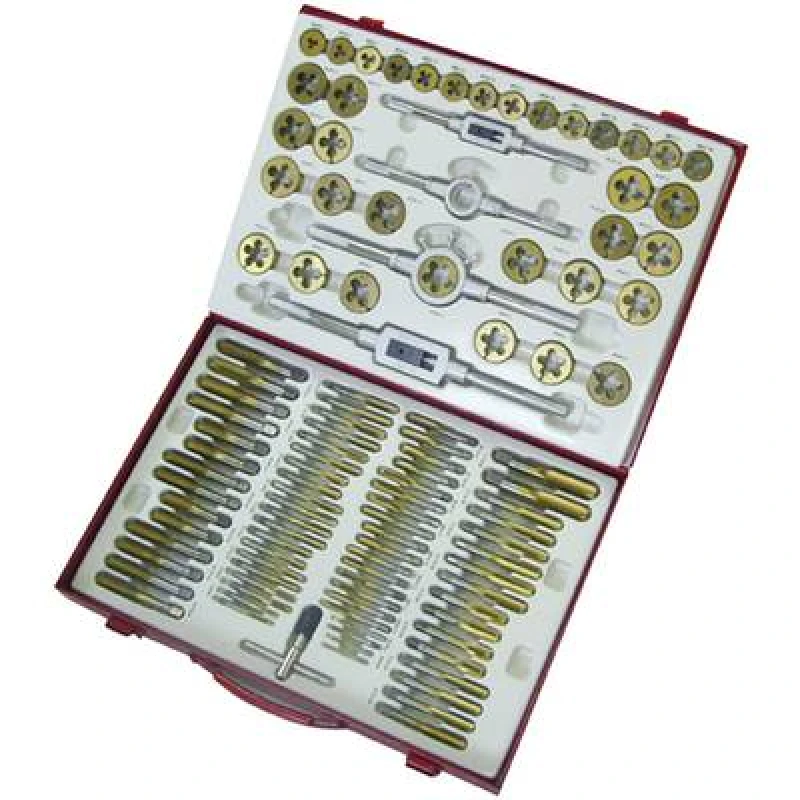 Image of Holzmann Maschinen Holzmann Maschinen H070300003 Tap tool kit 101 Piece HSS metric M2, M3, M4, M5, M6, M7, M8, M9, M10, M11, M12, M14, M16, M18 H07030