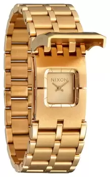 Image of Nixon A1362-502 Confidante Gold Dial Gold Stainless Watch