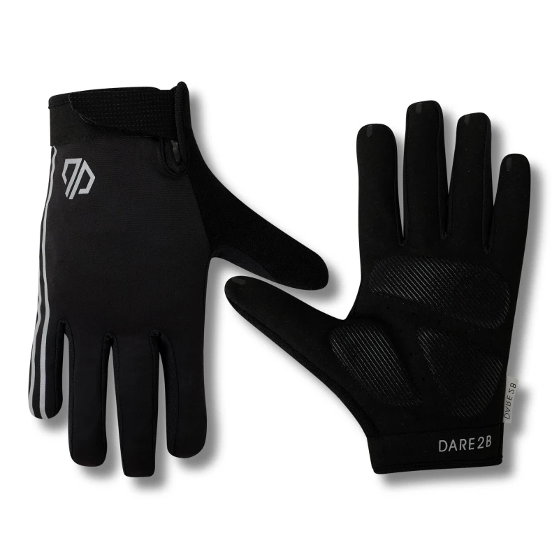 Image of Dare 2b Dare 2b Men Mens Cycle Gloves in Jet Black Size: Medium Jet Black M Male 5063019914053