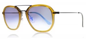 Image of Ray-Ban RB4273 Sunglasses Shiny Transparent Brown 62588B 52mm