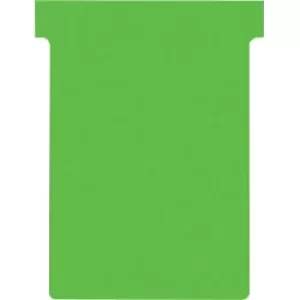 Image of Nobo Size 3 T-Cards Green Pack of 100