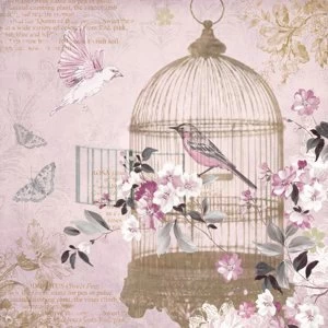 Image of Arthouse Enchanted Birdcage Wall Canvas