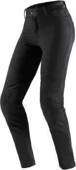 Image of Spidi Moto Leggings Pro Ladies Motorcycle Textile Pants, black, Size S for Women, black, Size S for Women
