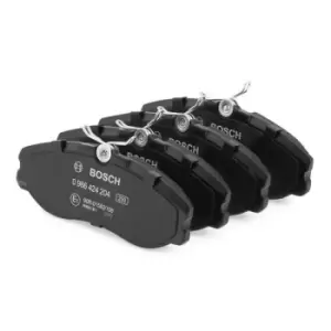 Image of RIDEX Brake pad set 402B0195 Brake pads,Brake pad set, disc brake FORD,NISSAN,LDV,MAVERICK (UDS, UNS),TERRANO II (R20),Serena (C23)