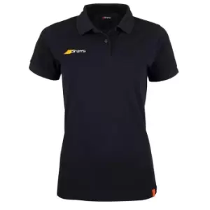 Image of Grays Tangent Polo Shirt Womens - Black