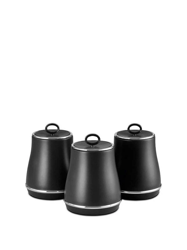 Image of Tower Renaissance Set Of 3 Canisters T826176BLK