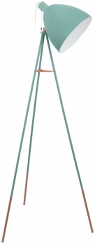 Image of Eglo Carlton Vintage Floor Lamp - Mint.
