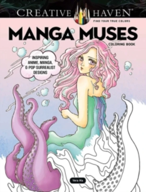 Image of Creative Haven Manga Muses Coloring Book : Inspiring Anime, Manga, & Pop Surrealist Designs Paperback / softback