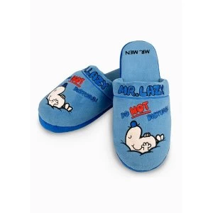 Image of Mr Men & Little Miss - Mr Lazy Slippers UK Size 8-10