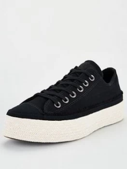 Image of Converse Chuck Taylor All Star Espadrille - Black