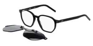 Image of Hugo By Hugo Boss Eyeglasses Hugo 1110/CS 01 with Clip-On 807/DC