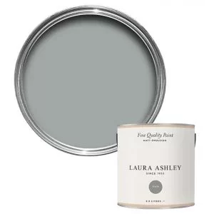 Image of Laura Ashley Slate Matt Emulsion Paint, 2.5L
