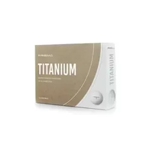 Image of Masters Prisma Titanium Golf Balls (Box of 12) White