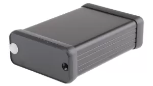 Image of Hammond Electronics 1455C802BK 1455C802BK Treaded casing 80 x 54 x 23 Aluminium Black