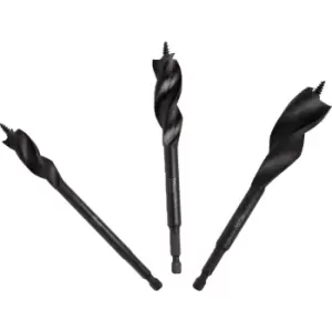 Image of DEWALT 3 Piece 3 Flute Spade Bit Set
