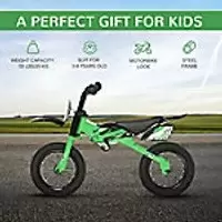Image of HOMCOM Balance Bike 3-6 Years Green 370-205GN