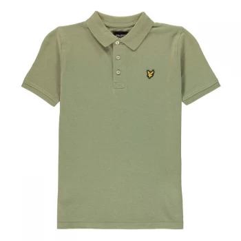 Image of Lyle and Scott Classic Polo Shirt - Oil Green