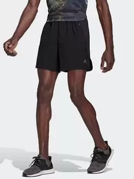 Image of adidas Hiit Mesh Training Shorts, Grey, Size L, Men