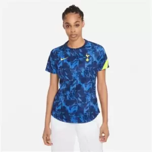 Image of Nike Tottenham Hotspur FC Dri Fit Pre Match Drill Shirt Womens - Blue
