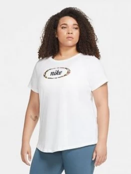 Image of Nike Curve Nsw Femme T-Shirt - White