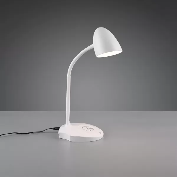 Image of Load Modern Desk Task Lamp White 3000K