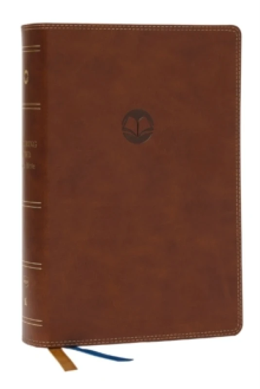 Image of Enduring Word Study Bible: Pastoral Commentary from Every Chapter of the Bible (NKJV, Brown Leathersoft, Red Letter, Comfort Print) Leather / fine bin