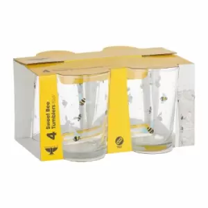 Image of Price & Kensington Sweet Bee Set Of 4 Tumblers 52Cl
