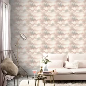 Image of Harmony Linen Natural Wallpaper Natural