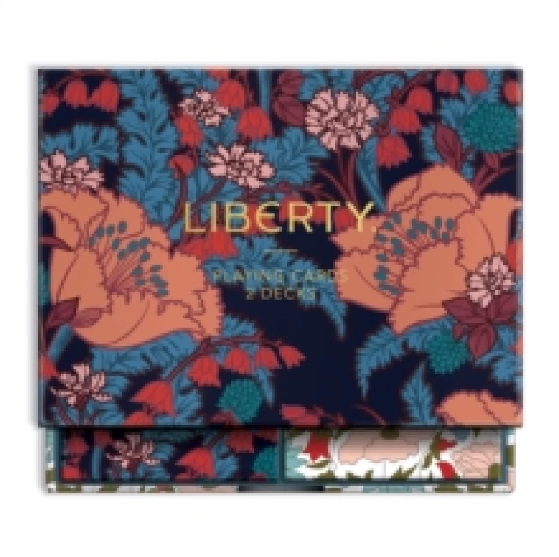 Image of Liberty Floral Playing Card Set. Cards. By Galison, Liberty Books