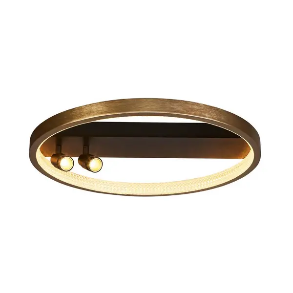 Image of Grace Flush Black, Gold Metal