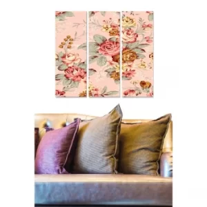 Image of MDF7143838 Multicolor Decorative MDF Painting (3 Pieces)